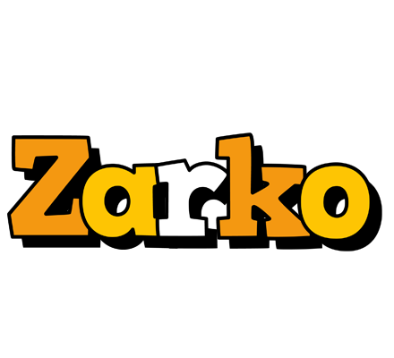 Zarko cartoon logo