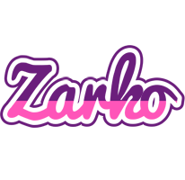 Zarko cheerful logo