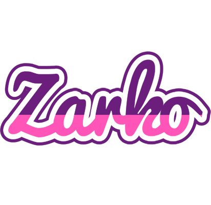 Zarko cheerful logo