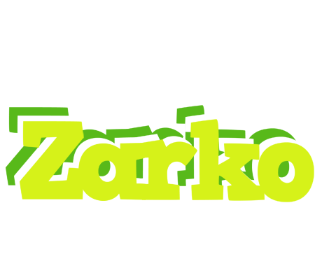 Zarko citrus logo