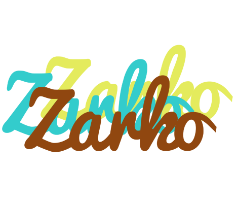 Zarko cupcake logo