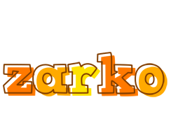 Zarko desert logo