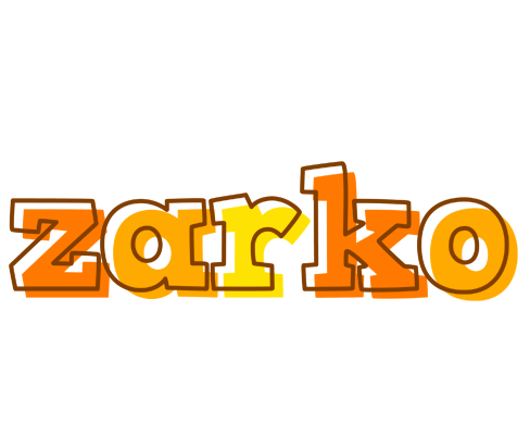 Zarko desert logo