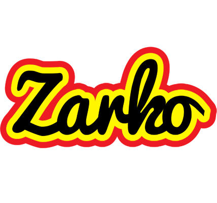 Zarko flaming logo