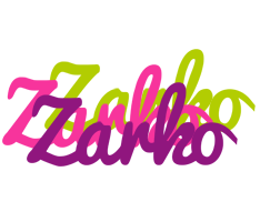 Zarko flowers logo