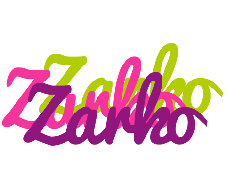 Zarko flowers logo
