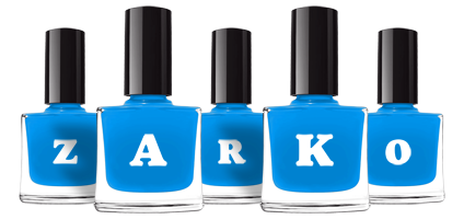 Zarko glossy logo