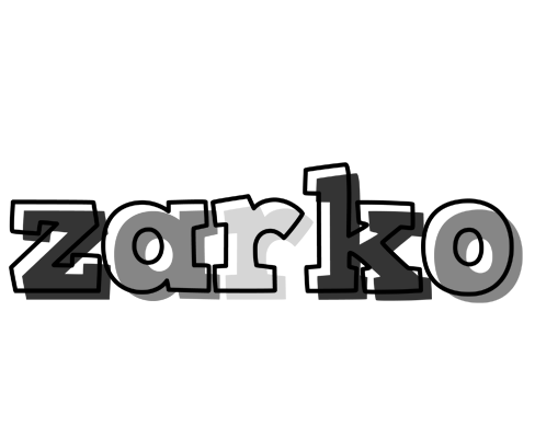 Zarko night logo