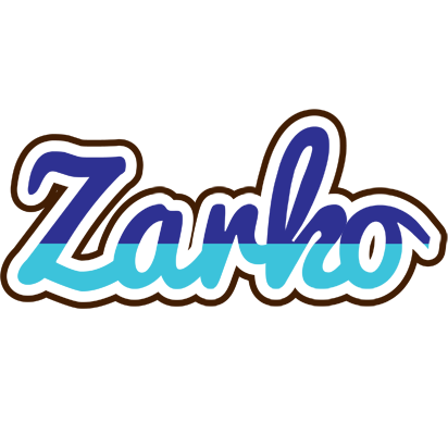 Zarko raining logo