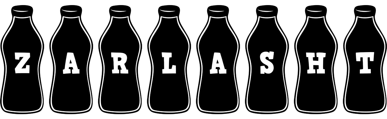 Zarlasht bottle logo
