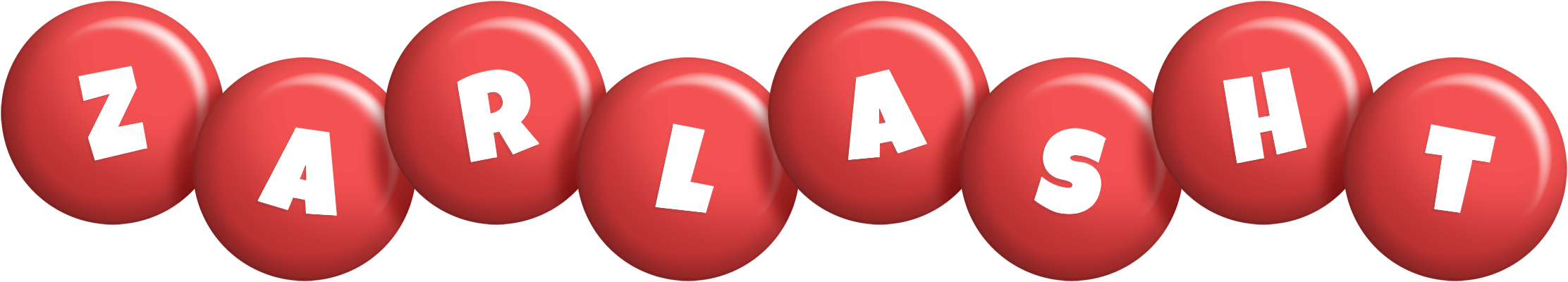 Zarlasht candy-red logo