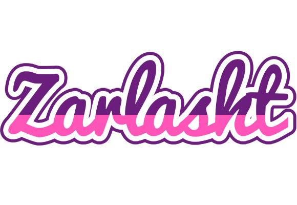 Zarlasht cheerful logo