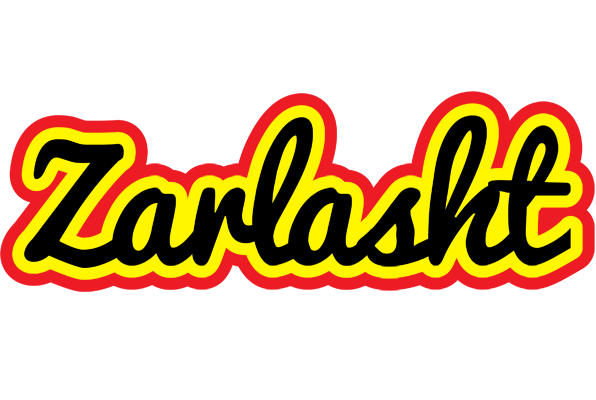 Zarlasht flaming logo