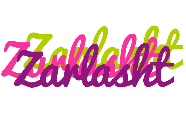 Zarlasht flowers logo