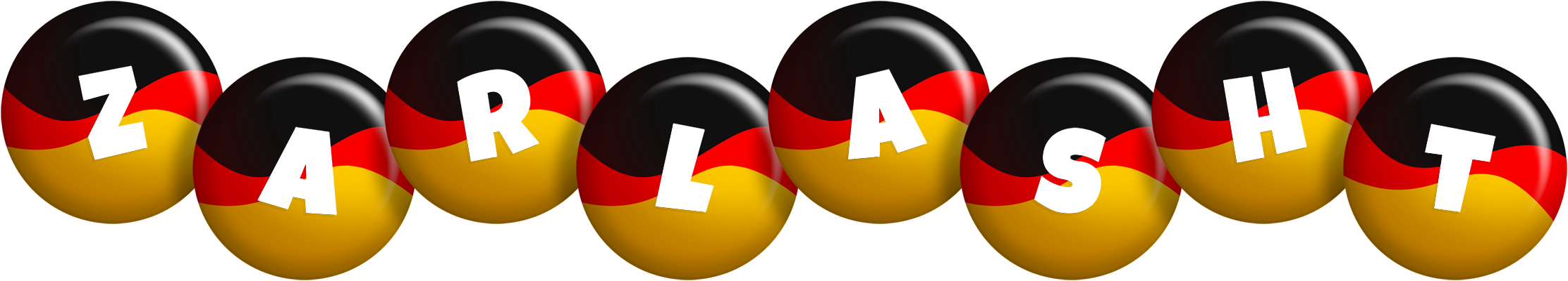 Zarlasht german logo