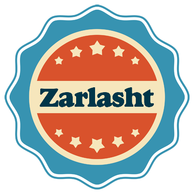Zarlasht labels logo