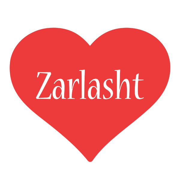 Zarlasht love logo