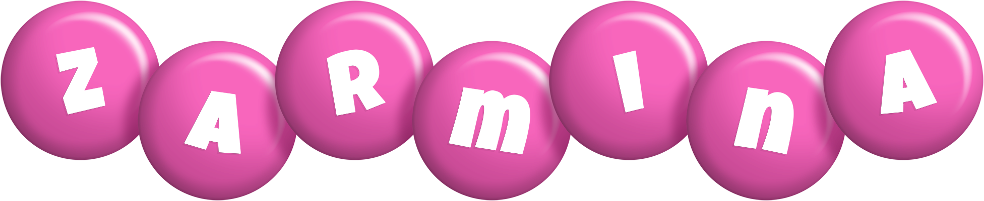Zarmina candy-pink logo