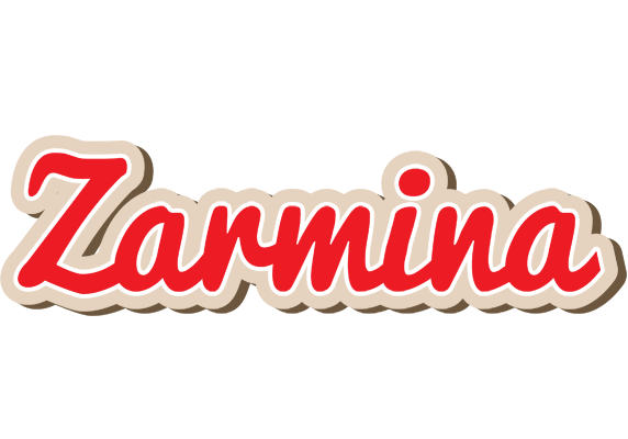 Zarmina chocolate logo