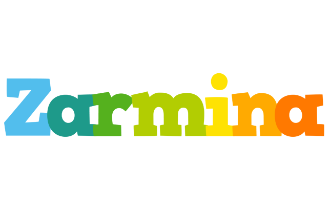 Zarmina rainbows logo