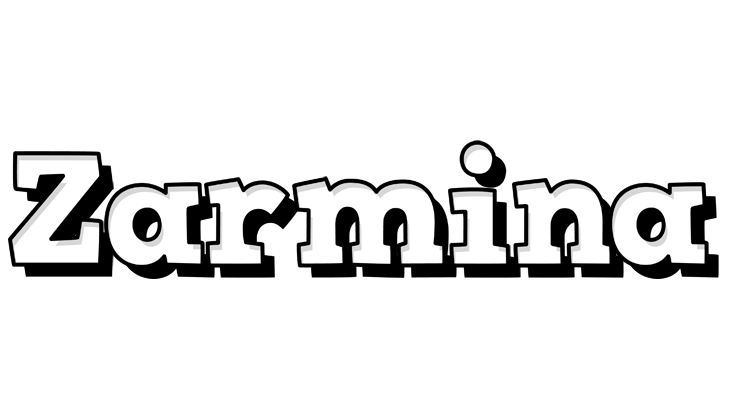 Zarmina snowing logo