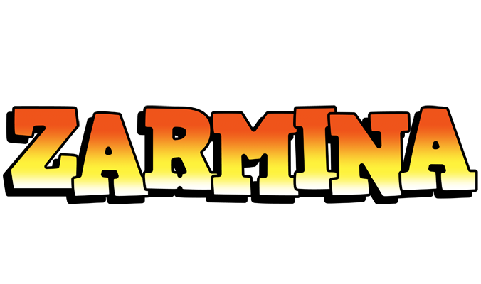 Zarmina sunset logo
