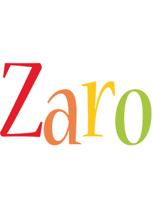 Zaro birthday logo