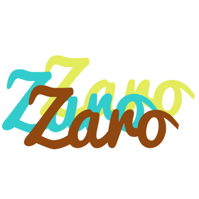 Zaro cupcake logo