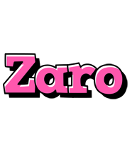 Zaro girlish logo