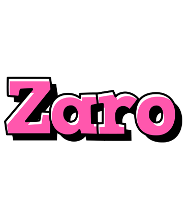 Zaro girlish logo