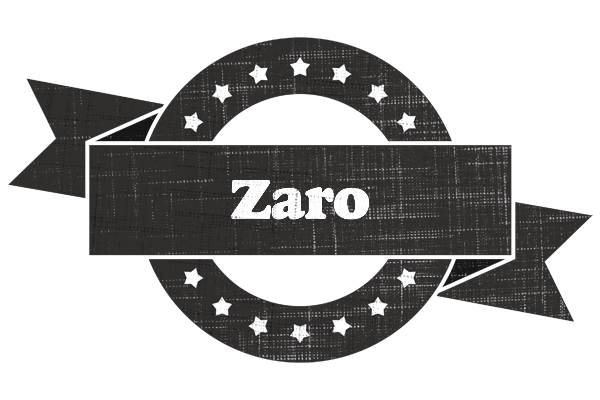 Zaro grunge logo