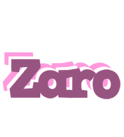 Zaro relaxing logo