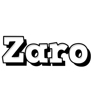 Zaro snowing logo