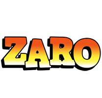 Zaro sunset logo