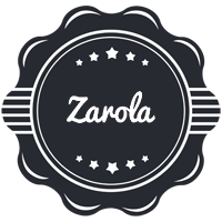 Zarola badge logo