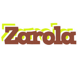 Zarola caffeebar logo