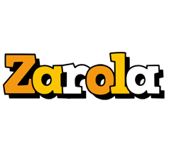 Zarola cartoon logo