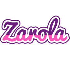 Zarola cheerful logo