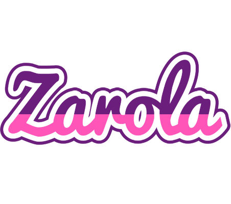 Zarola cheerful logo
