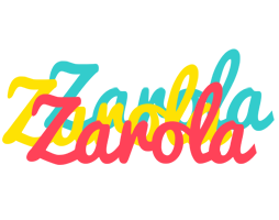 Zarola disco logo