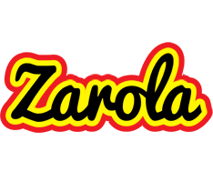 Zarola flaming logo