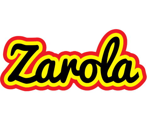 Zarola flaming logo