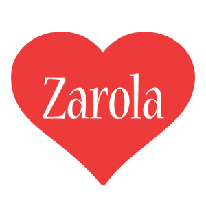 Zarola love logo