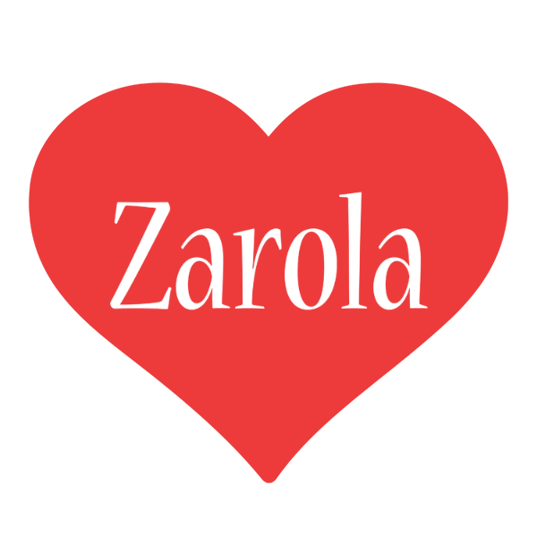 Zarola love logo