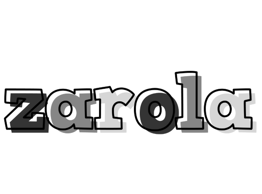 Zarola night logo
