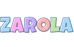 Zarola pastel logo