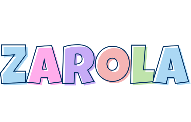 Zarola pastel logo