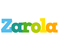 Zarola rainbows logo