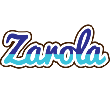 Zarola raining logo