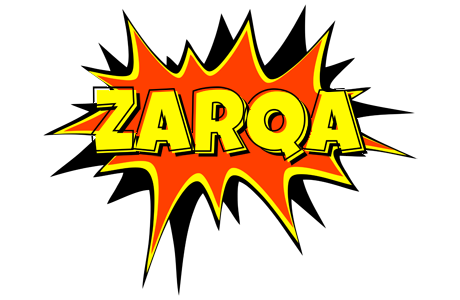 Zarqa bazinga logo